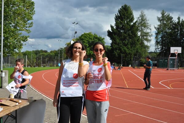 Marrow-Mitglieder am Charity-Lauf in Zürich